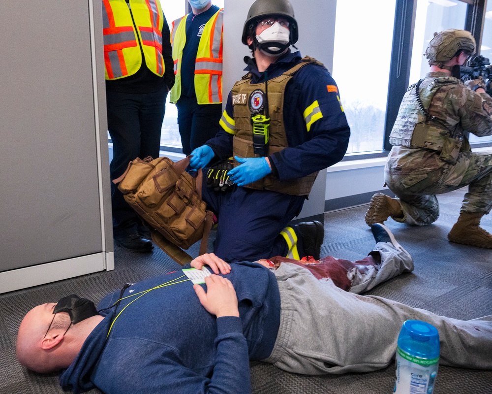 Wright-Patt holds Active-Shooter Drill