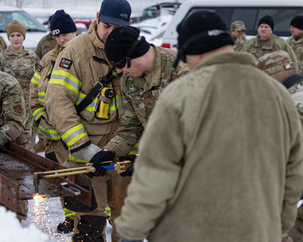 Photo Stryker armored vehicle training during Joint Exercise Arctic Eagle-Patriot 2022