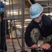 USS Ronald Reagan (CVN 76) Anchor Chain Maintenance