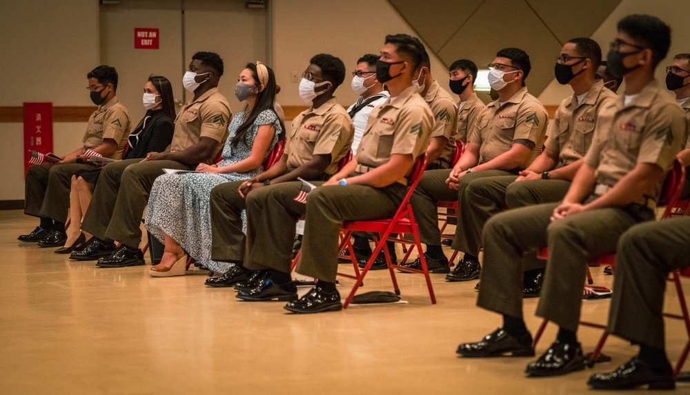 Camp Foster Naturalization Ceremony