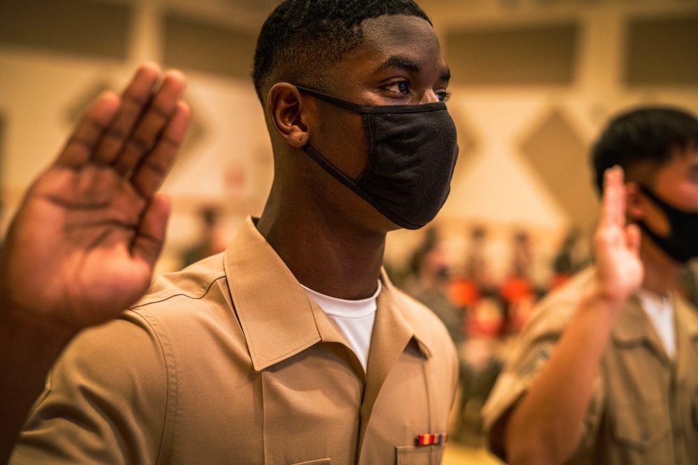 Camp Foster Naturalization Ceremony