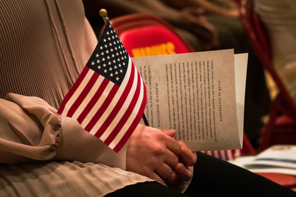 Camp Foster Naturalization Ceremony