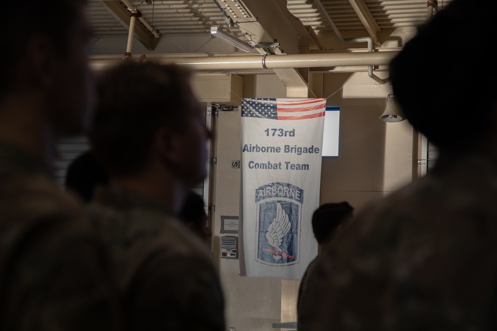 2nd Battalion, 503rd Parachute Infantry Regiment, 173rd Airborne Brigade, conducts deployment activities