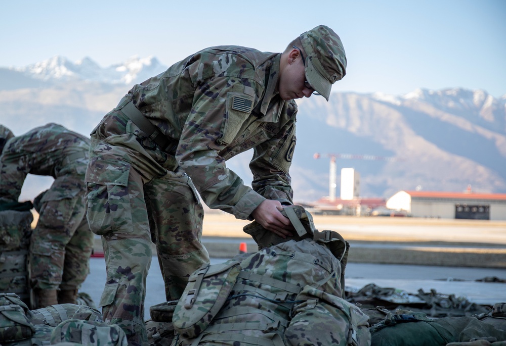 2nd Battalion, 503rd Parachute Infantry Regiment, 173rd Airborne Brigade, conducts deployment activities