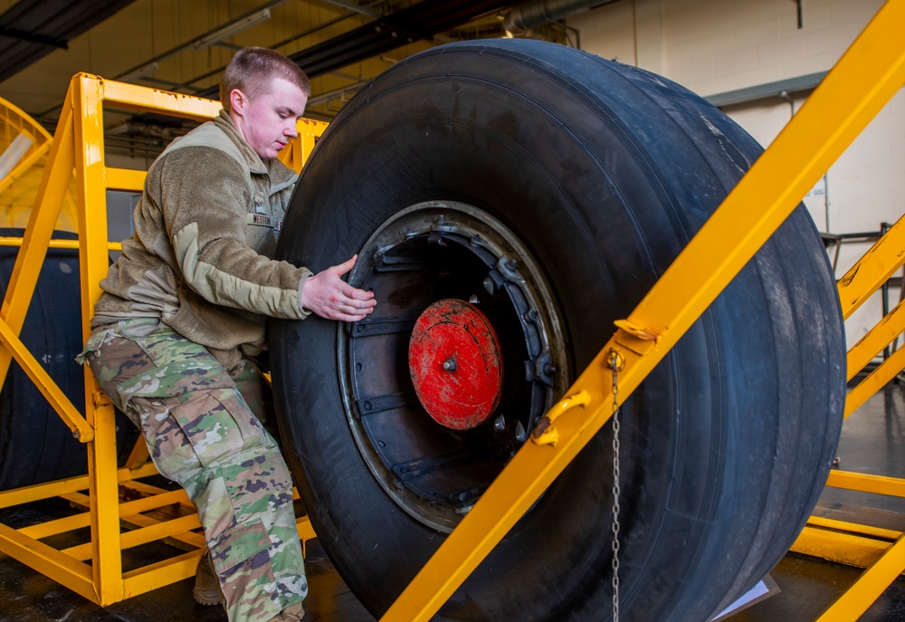 Host nation support from the 100th MXS