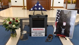 100th SFS K-9 section mourns loss, pays tribute to MWD Berry