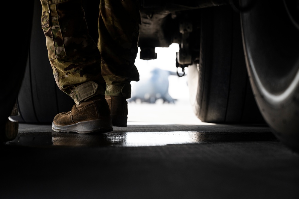 816 EAS moves U.S. Army personnel, M2A3 Bradley in support of CJTF-OIR