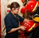 Abraham Lincoln Sailors conduct maintenance