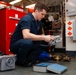 Abraham Lincoln Sailors conduct maintenance
