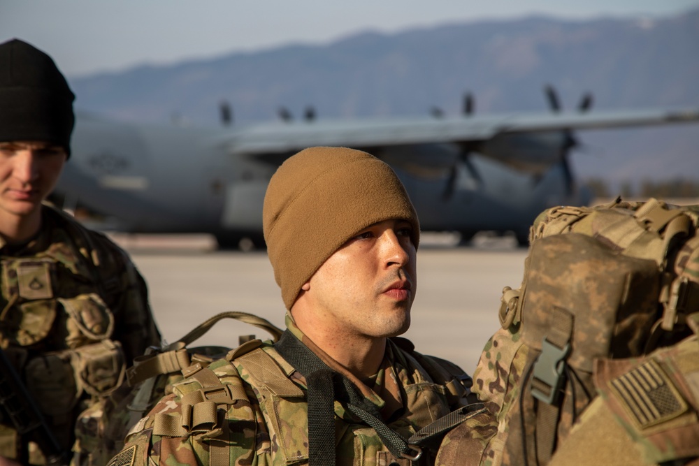 Soldiers of 2nd Battalion, 503rd Parachute Infantry Regiment, 173rd Airborne Brigade