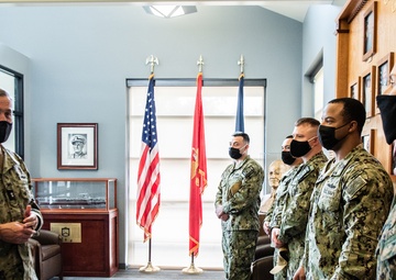 NETC Commander Visits Newport Training Commands