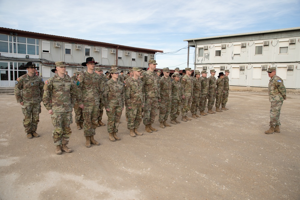 KFOR 29 Conducts End of Tour Ceremony at Camp Novo Selo