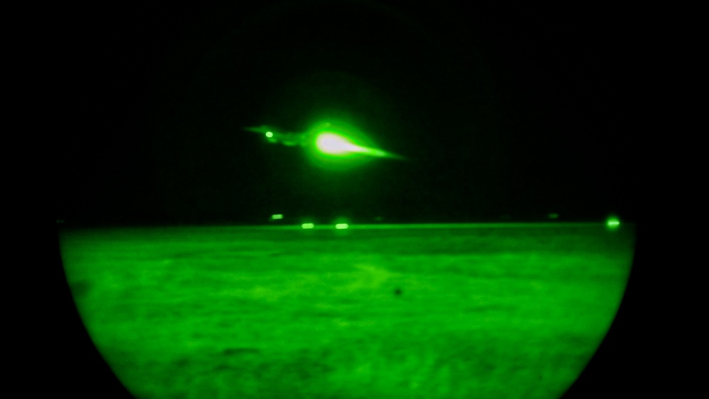 480th EFS night operations at the 86th AB, Romania