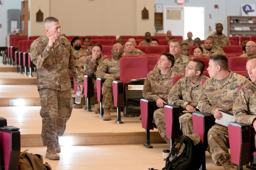 1st TSC senior enlisted advisor hosts NCOPD