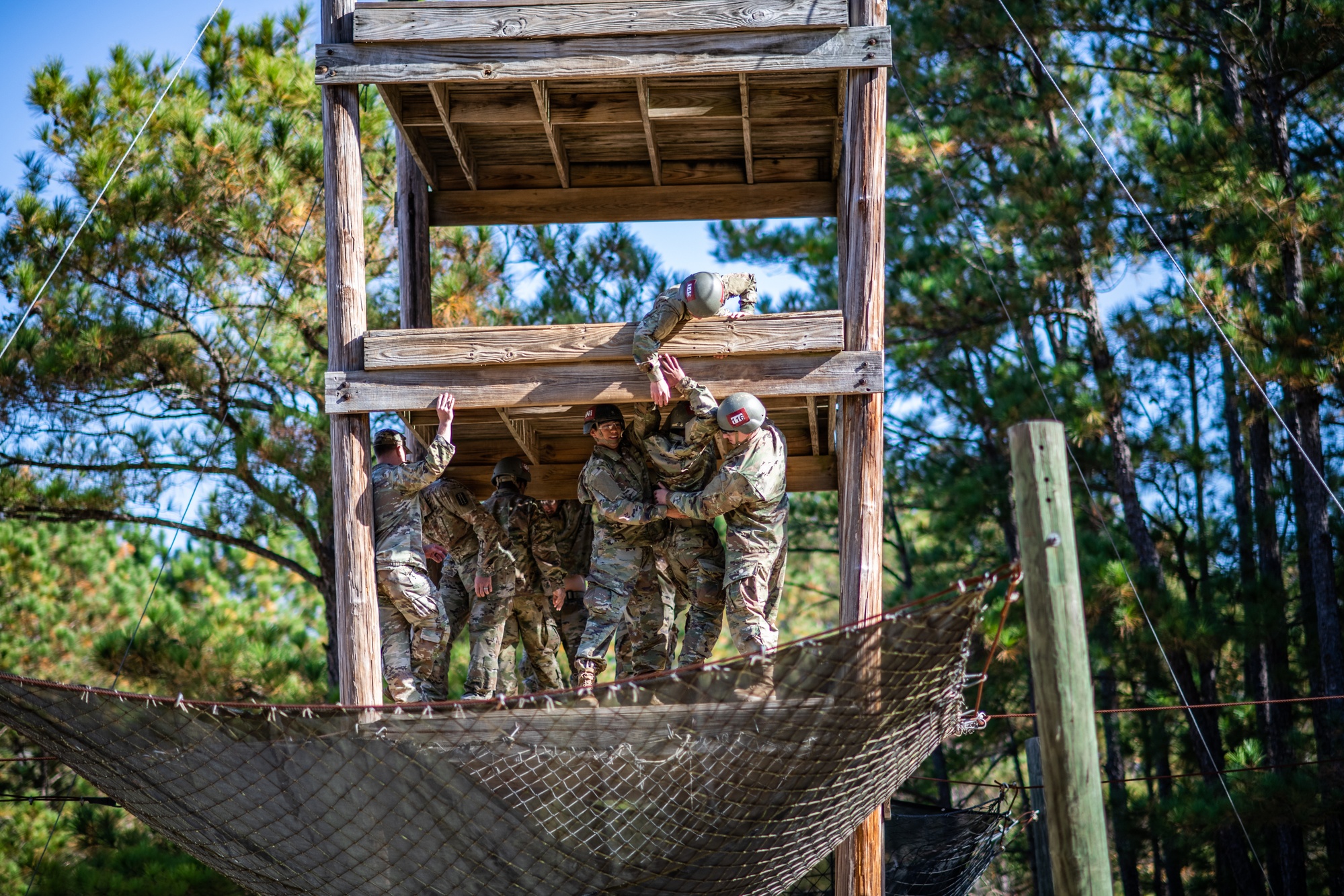 Army Obstacle Course Tower