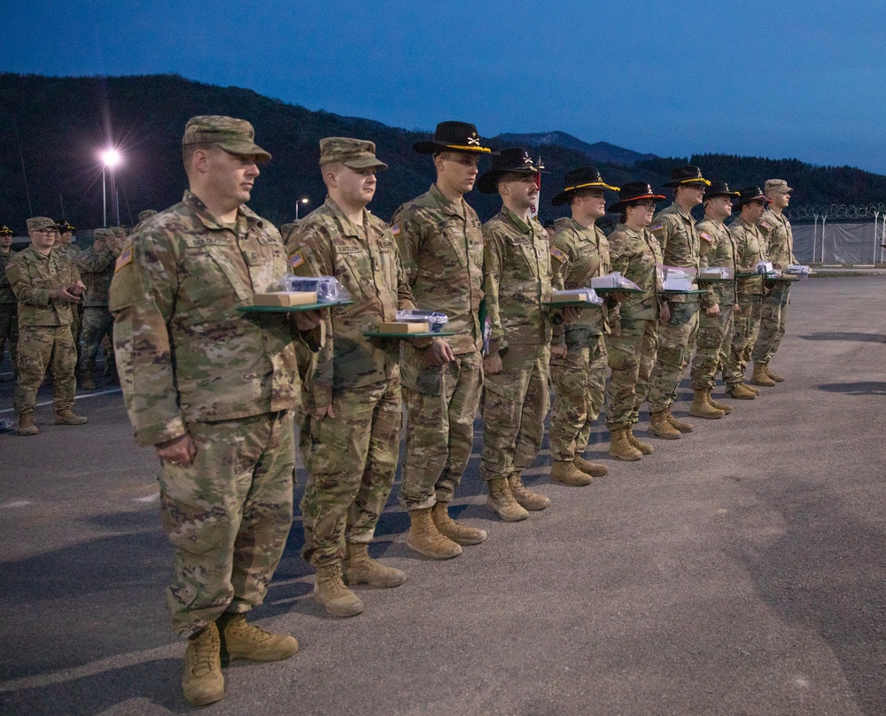 KFOR 29 Conducts End of Tour Ceremony at Camp Nothing Hill