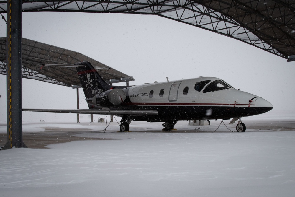 Snow day at Vance Air Force Base
