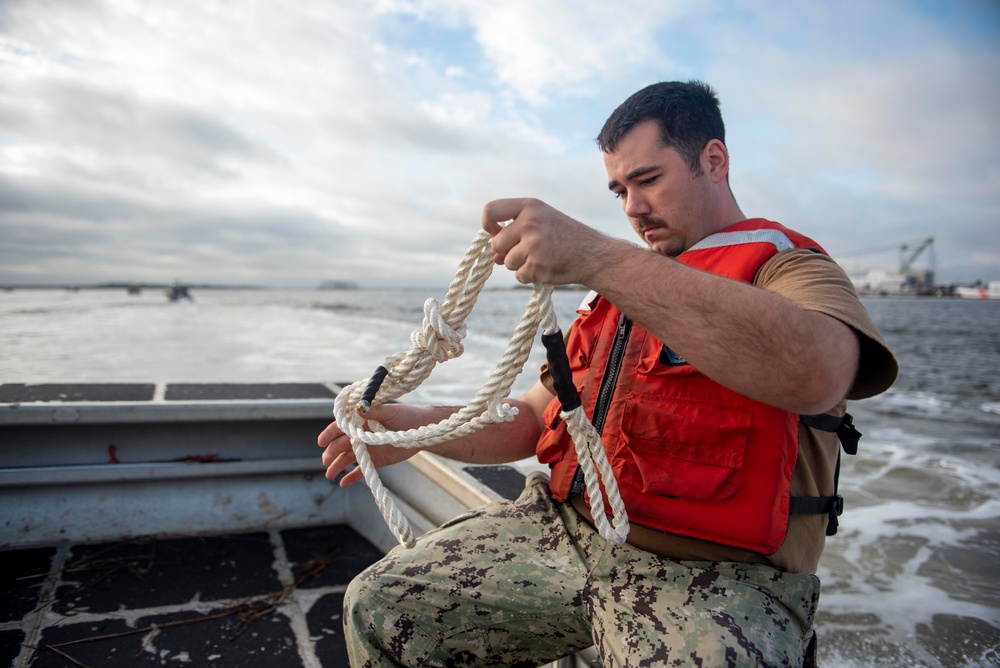 Fuel Spill Response Training Exercise