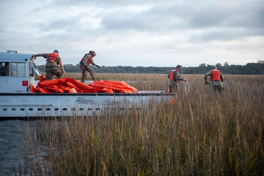 Fuel Spill Response Training Exercise