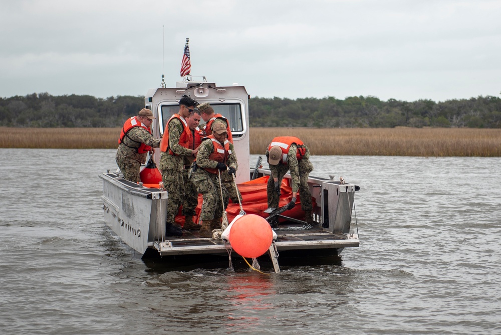 Fuel Spill Response Training Exercise