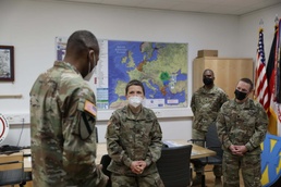 21st Theater Sustainment Command Recognizes Female Ranger Medic
