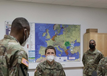 21st Theater Sustainment Command Recognizes Female Ranger Medic