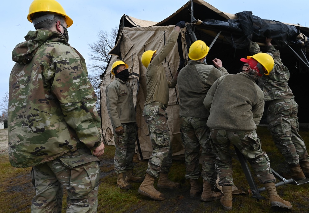 Airmen complete home station readiness training