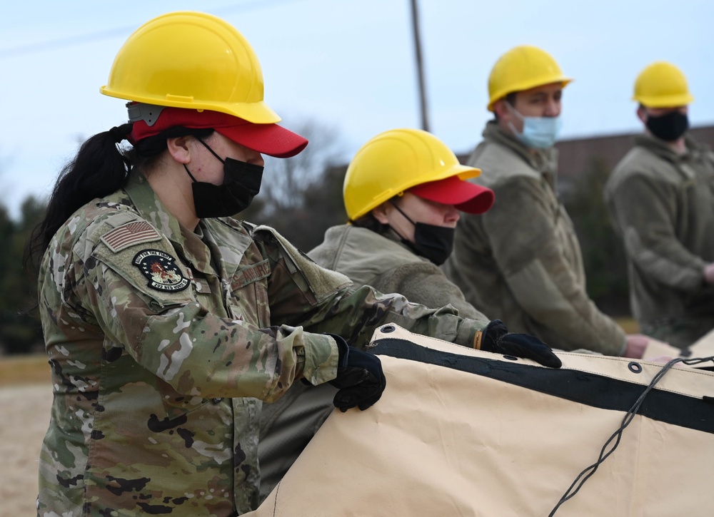 Airmen complete home station readiness training