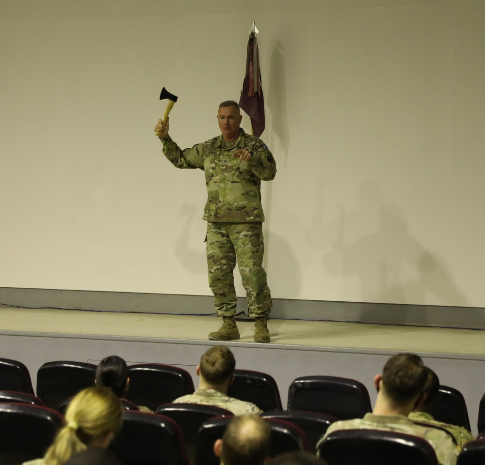 36th Medical Company Area Support has their end of tour awards ceremony for KFOR29.