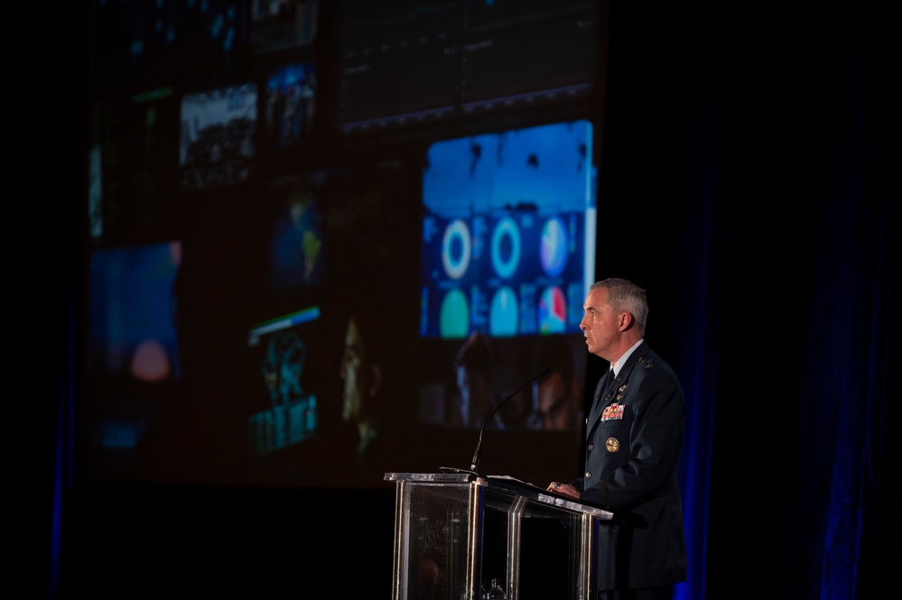 SpOC Commander speaks at AFCEA Rocky Mountain Cyberspace Symposium 2022