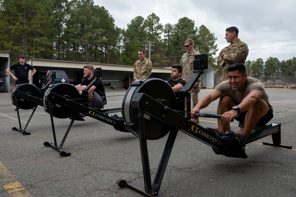 19th CES EOD Airmen run Tier 2 test for DEP members