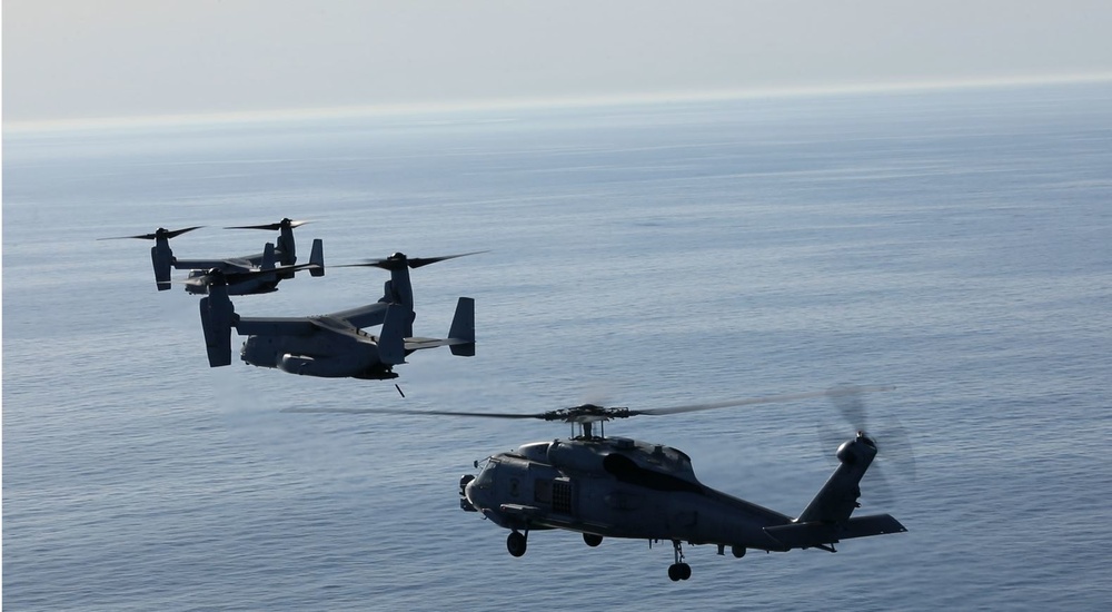 Winter Fury 22 – VMM-364 execute anti-submarine warfare training