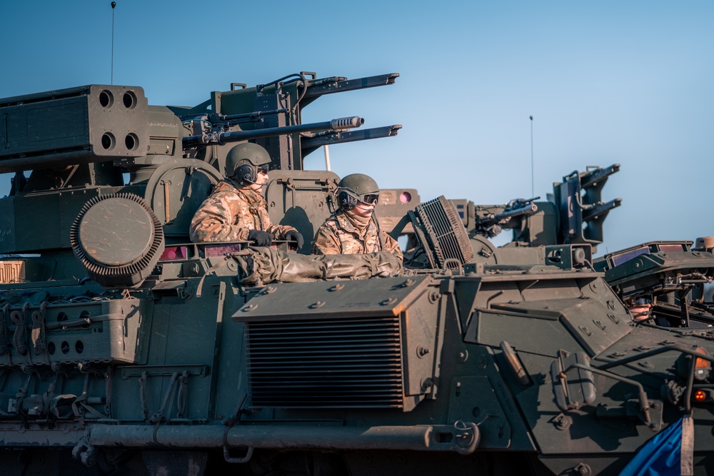NATO air defenders train together in Poland for exercise Saber Strike