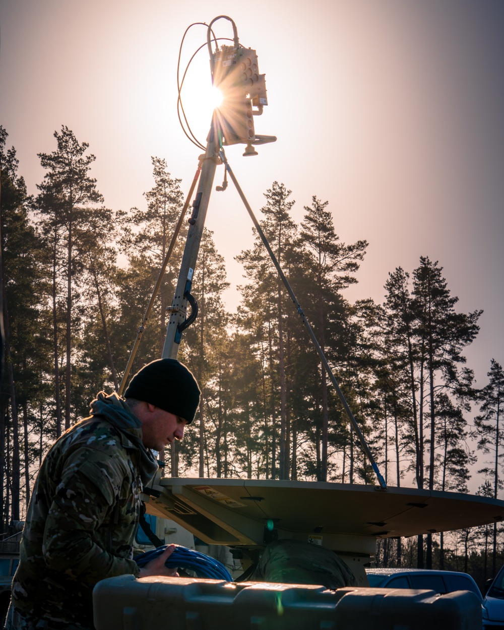 NATO air defenders train together in Poland for exercise Saber Strike