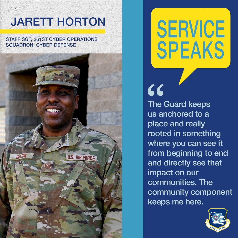 Service Speaks: Staff Sgt. Jarett Horton