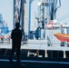 USS Nimitz Replenishment At Sea