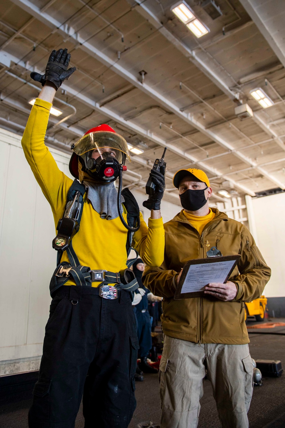 Sailors Participate in General Quarters Drills