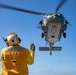 USS Milwaukee Conducts Flight Operations