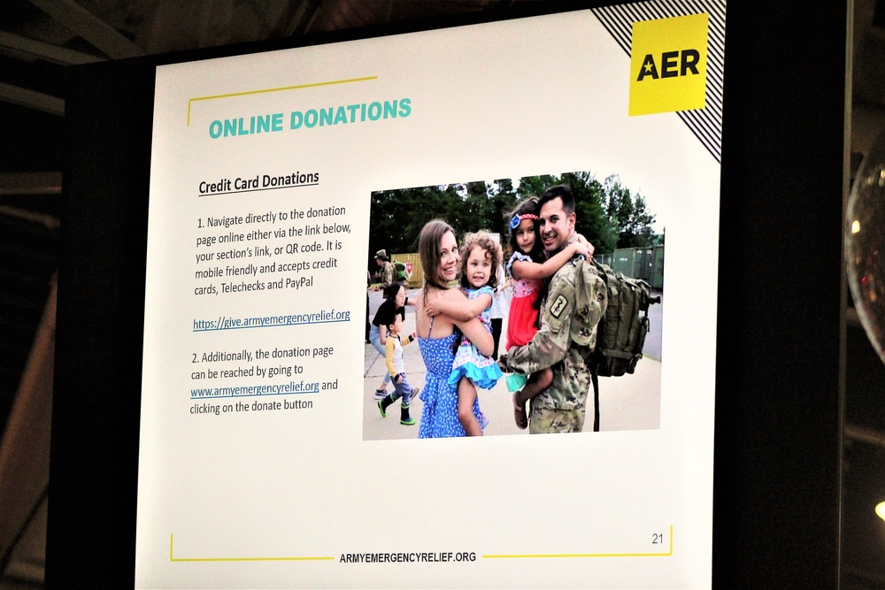 Fort McCoy holds 2022 AER Campaign Kick-off Breakfast