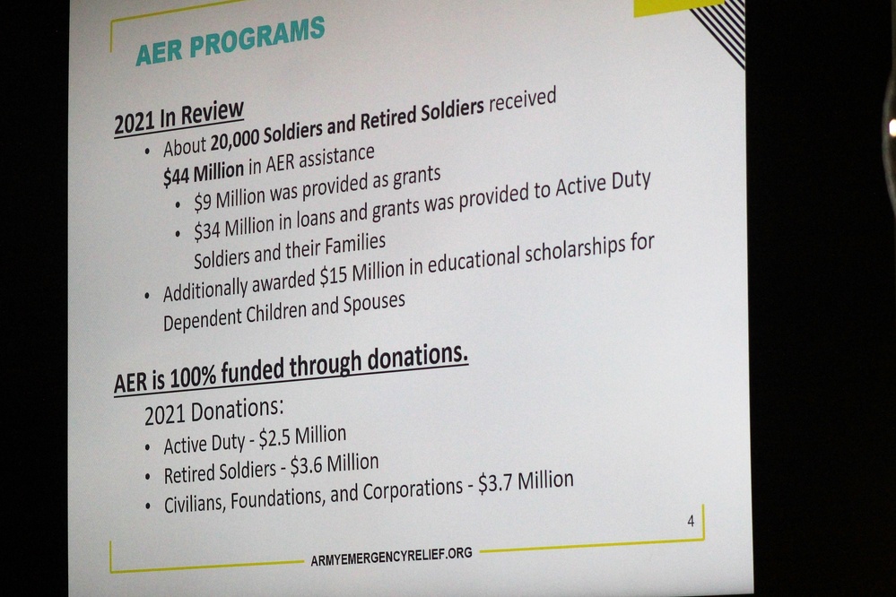 Fort McCoy holds 2022 AER Campaign Kick-off Breakfast