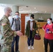 Title 10 Deputy Visits U.S. Air Force Medical Team Lawrence General Hospital