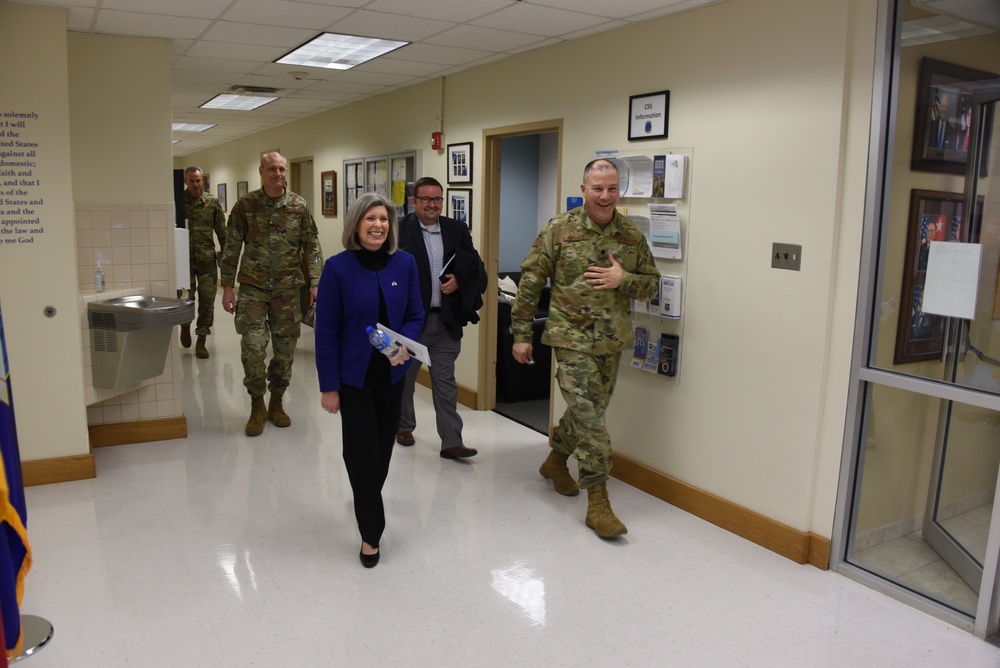 Ernst visits Fort Dodge