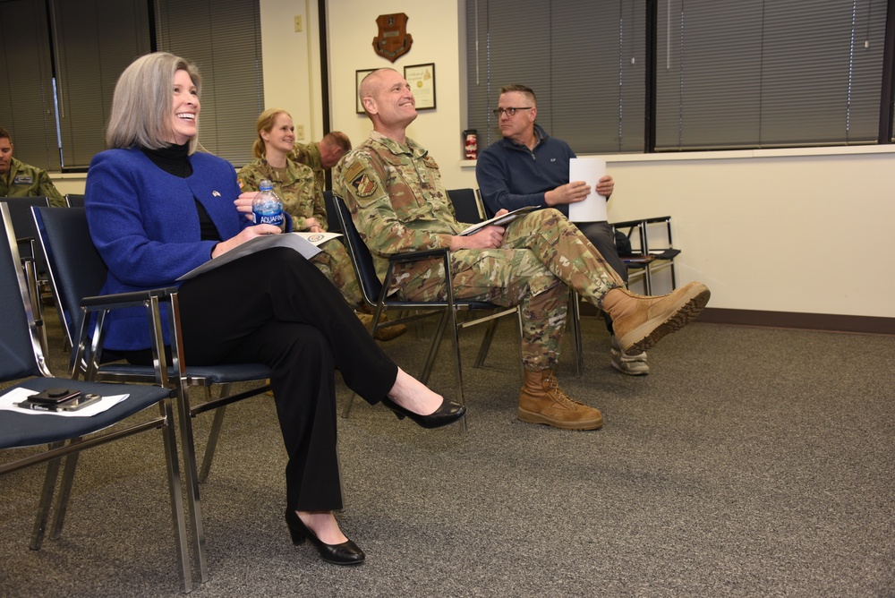 Ernst visits 133rd