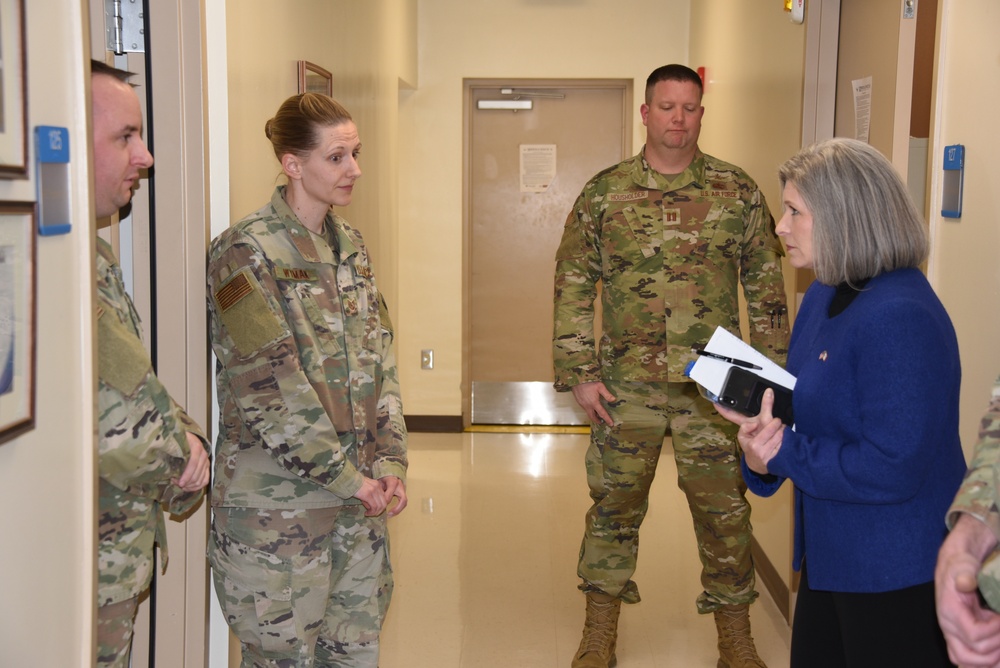 Senator Ernst visits 133rd