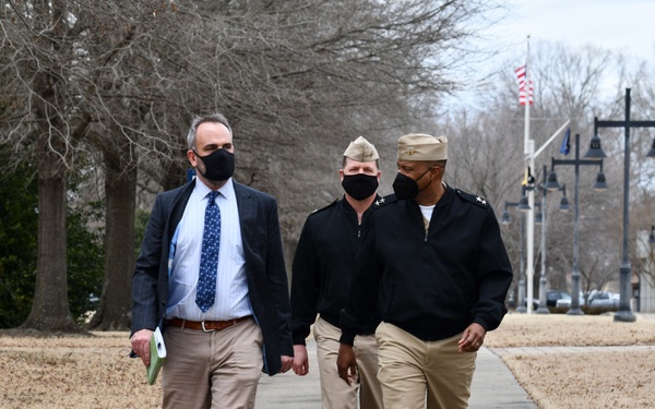 Chief of Staff to SECNAV visits NPC