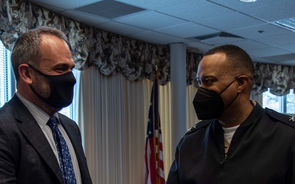 Chief of Staff to SECNAV visits NPC