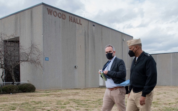 Chief of Staff to SECNAV visits NPC