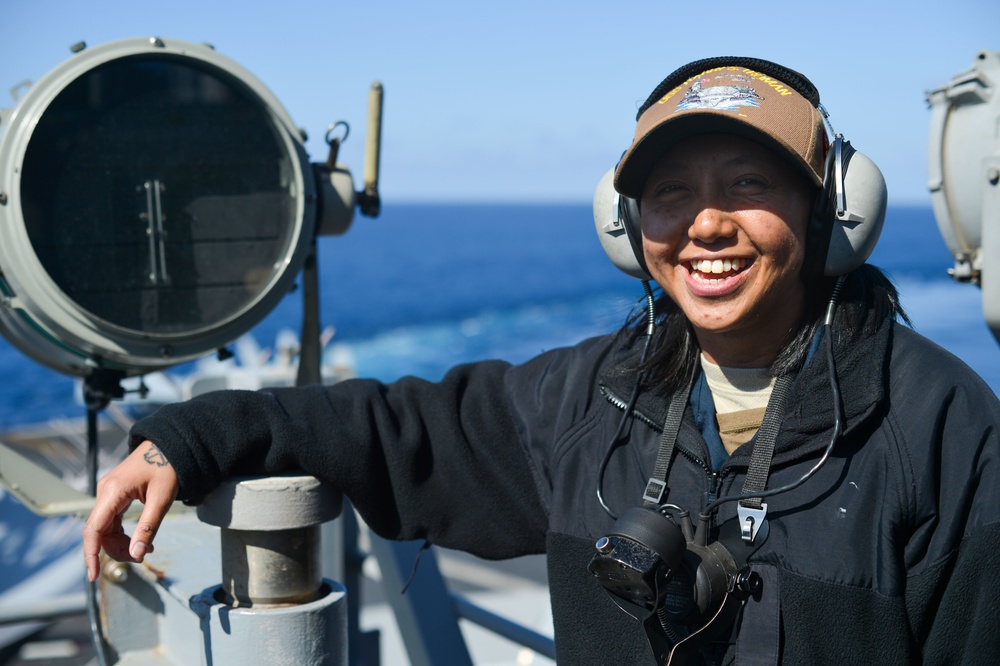 The Harry S. Truman Carrier Strike Group is on a scheduled deployment in the U.S. Sixth Fleet area of operations in support of naval operations to maintain maritime stability and security.