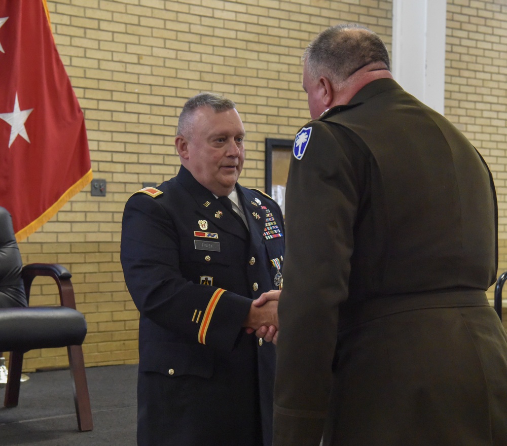 South Carolina National Guard honors Col. Finley at retirement ceremony