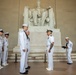 MA2 Miller, MA3 Cox reenlistment ceremony
